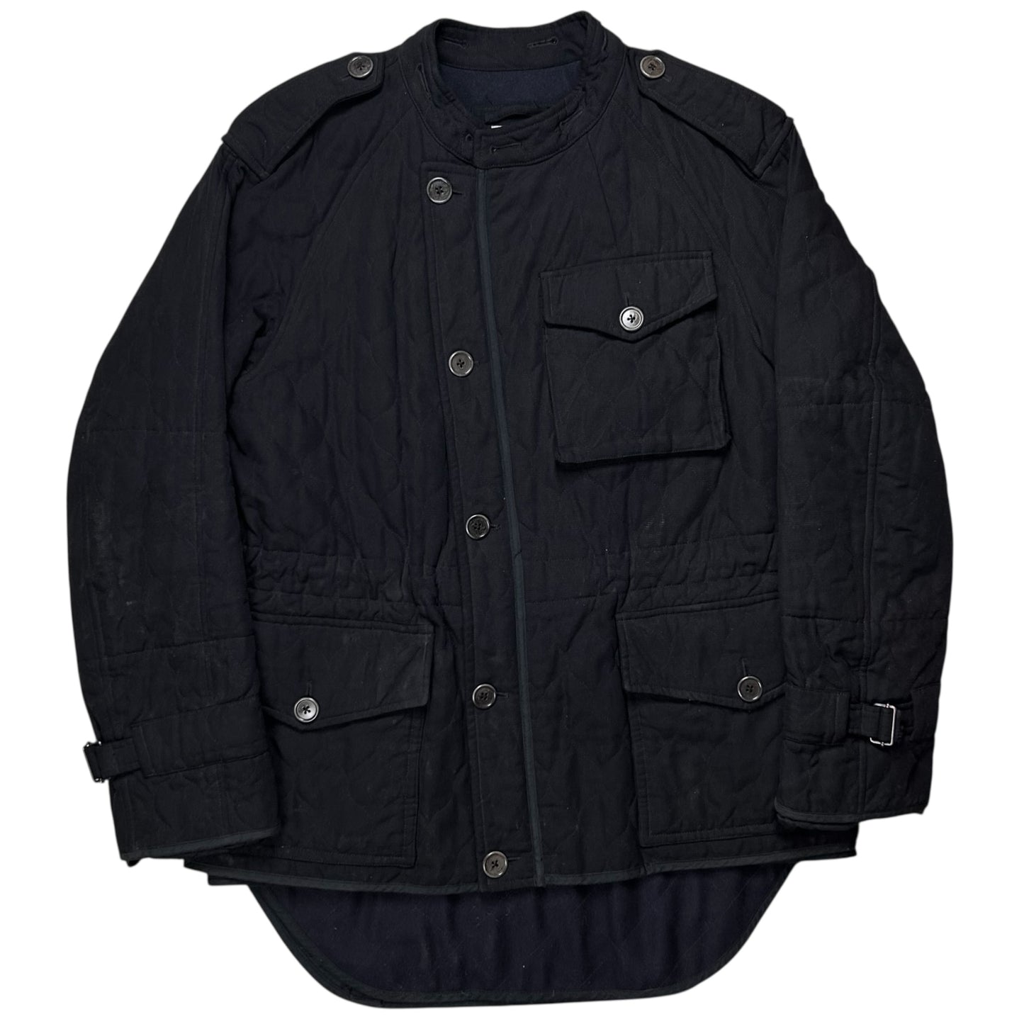 Dries Van Noten Quilted Military Field Jacket - AW08