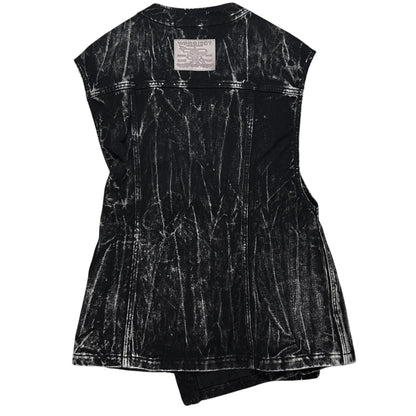 Y/Project Whisker Denim Velcro Vest - AW24