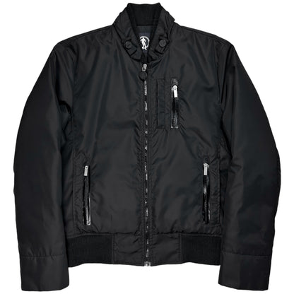 Dirk Bikkembergs Multi Zip Shell Bomber Jacket