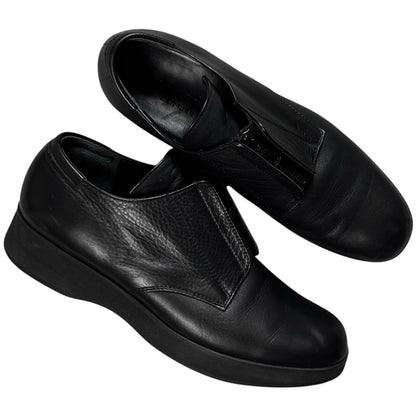 Yohji Yamamoto + Noir Tongue Zip Plattform Derbies - AW20