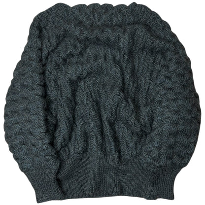 Jil Sander+ 3D Cable Mohair Knit Sweater