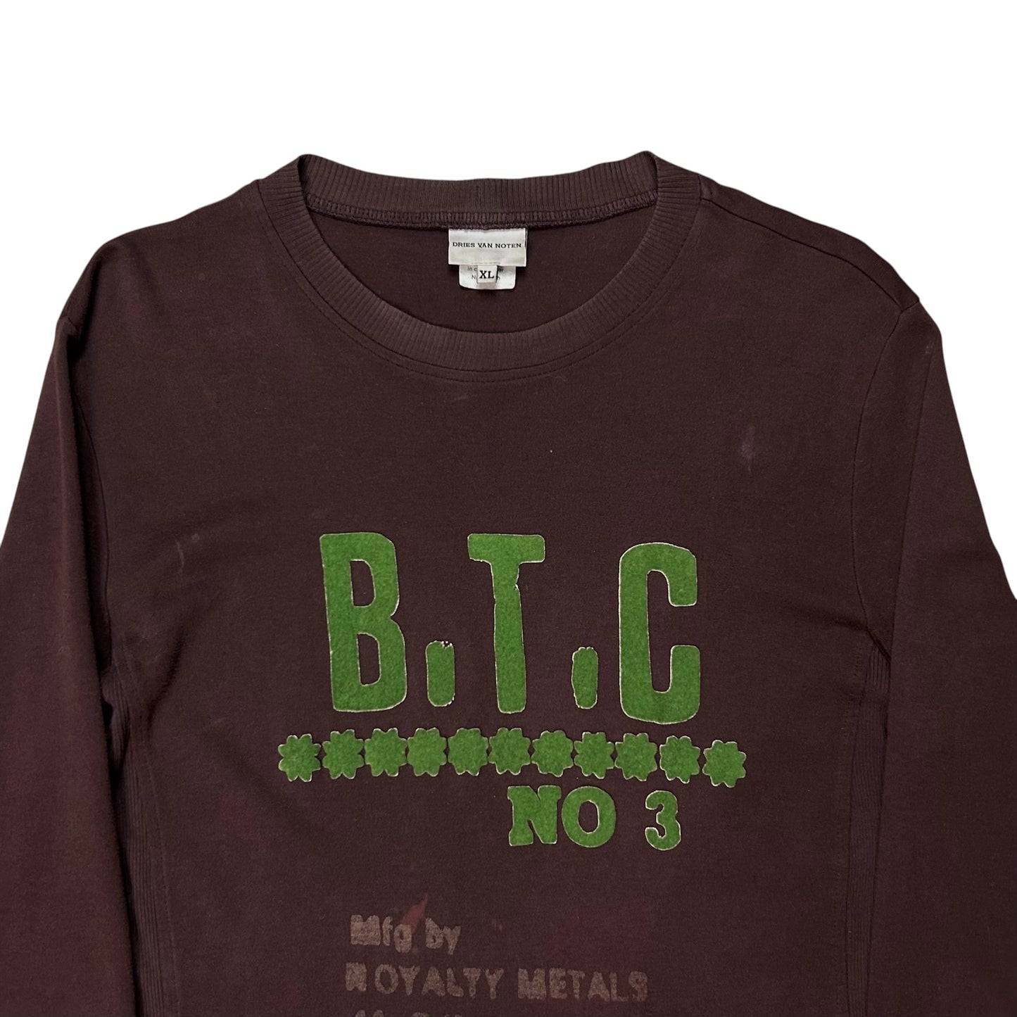 Dries Van Noten Manufacture Print Sweater - SS94