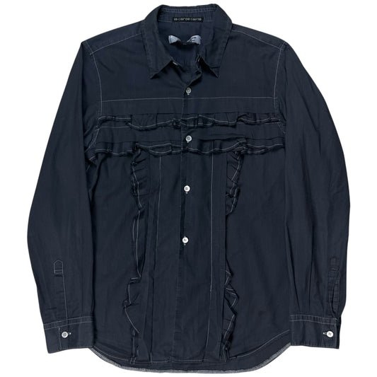 Comme des Garcons Patchwork Ruffle Shirt - AW05