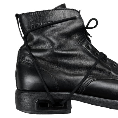 Dirk Bikkembergs Heel Lace Combat Boots