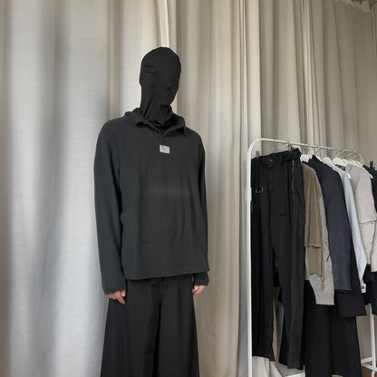 Raf Simons Deconstructed Polo Collar Sweater - AW19