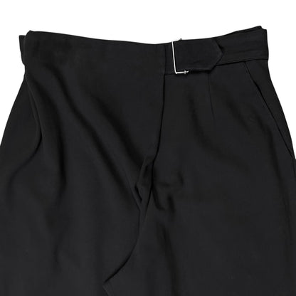 Dries Van Noten Asymmetric Wrap Belt Trousers