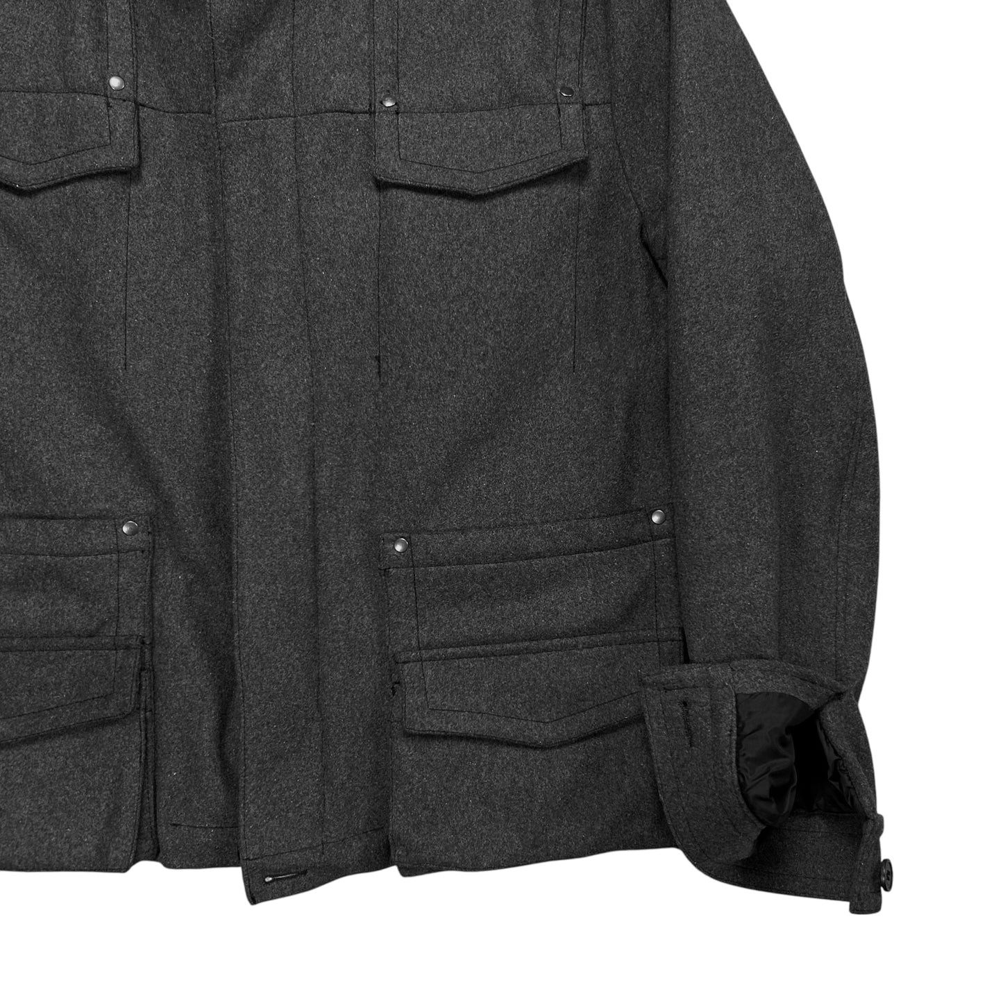Givenchy Cargo Stud Flight Wool Jacket - AW13