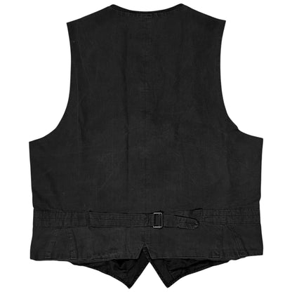 Dries Van Noten Overdyed Linen Waistcoat - 90s