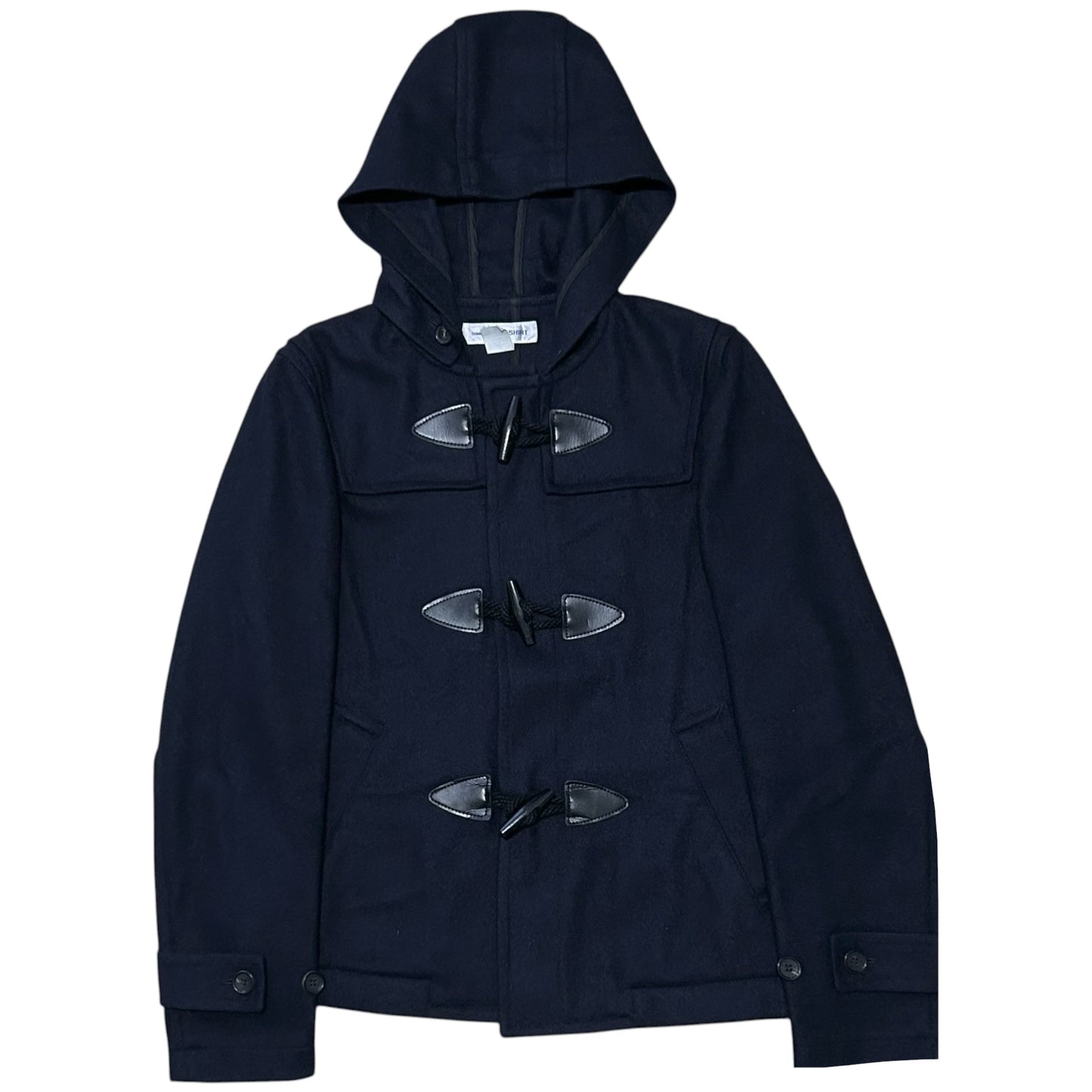 Comme des Garcons Shirt Hooded Duffle Wool Jacket - AW17