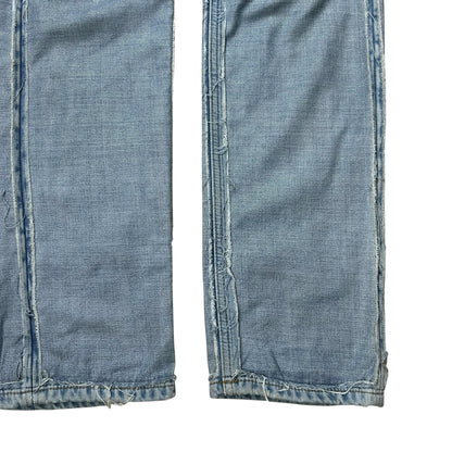 Maison Martin Margiela x H&M Reversed Jeans - AW12