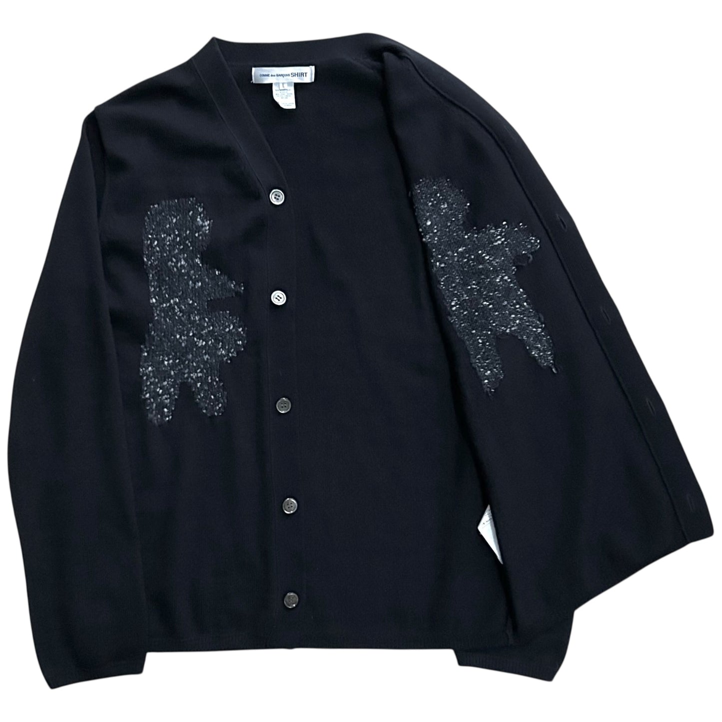 Comme des Garcons Shirt Intarsia Cardigan - AW19