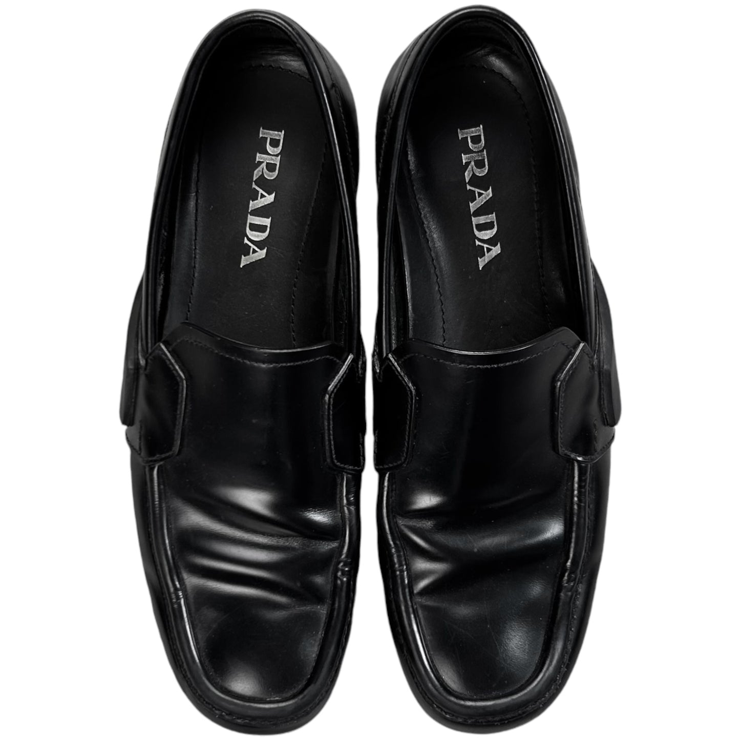 Prada Rubber Patch Runway Loafers - SS15