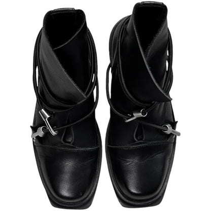 Dirk Bikkembergs Metal Heel Bungee Cord Boots - AW96