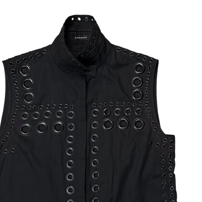 Givenchy Sleeveless Eyelet Shirt - SS11