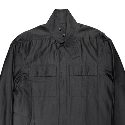 Rick Owens Babel Silk Work Shirt - SS19