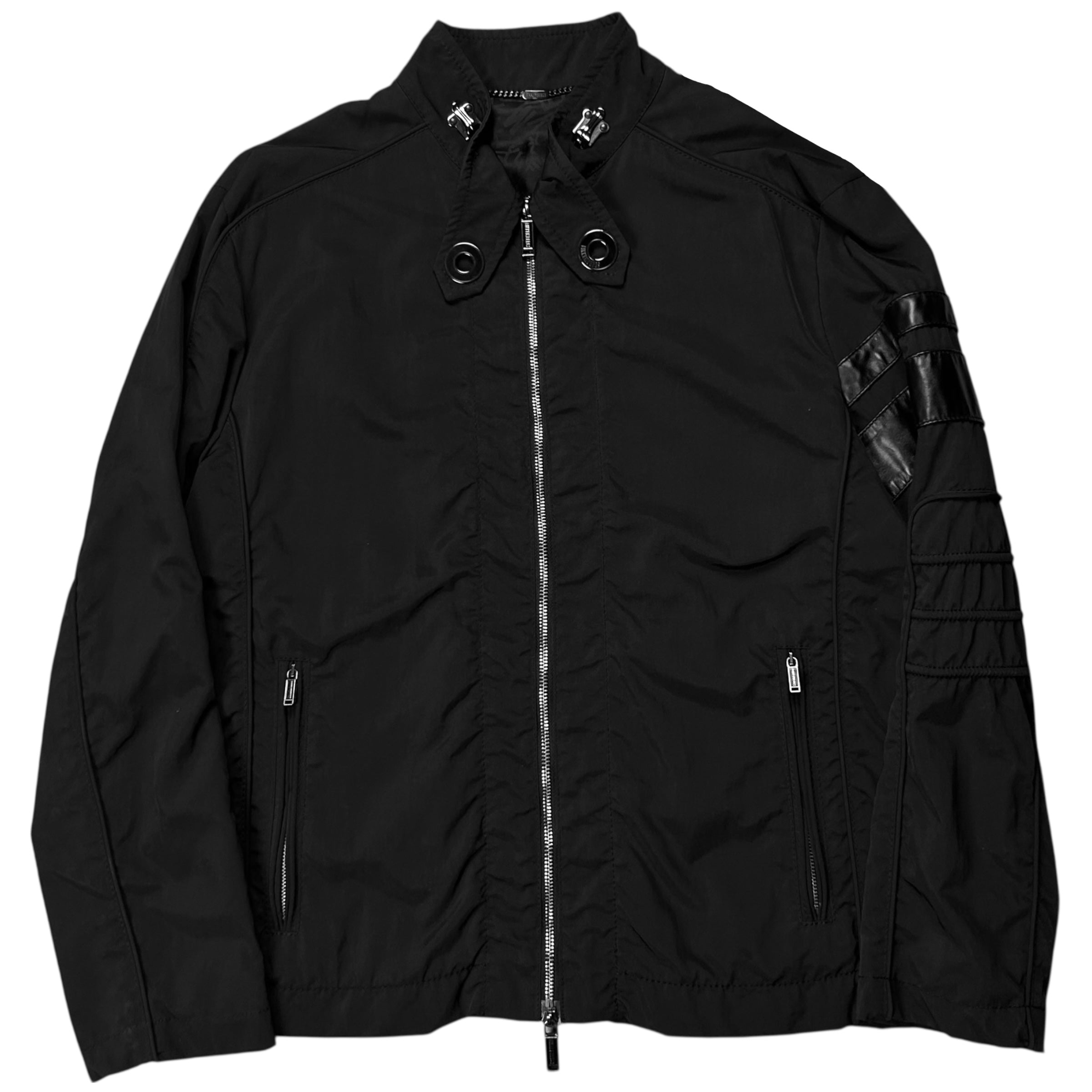 ジャケット・アウター DIRK BIKKEMBERGS Y2K Knit Switch Riders Dirk Bikkembergs – Vertical Rags