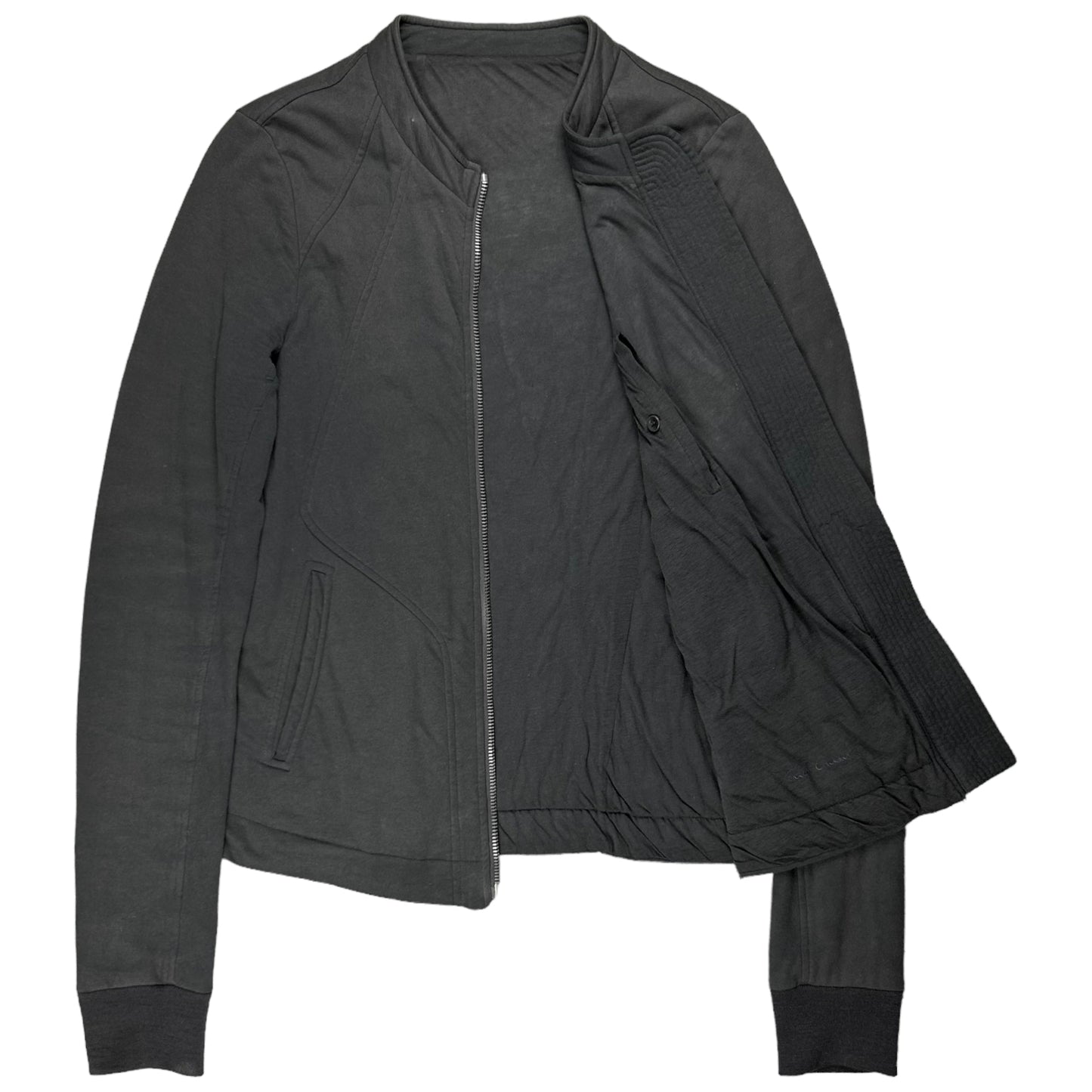 Rick Owens Panelled Sweat Bomber Jacket