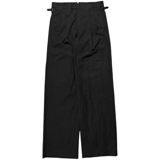 Gucci by Tom Ford Wide Dual Waist Belt Pants