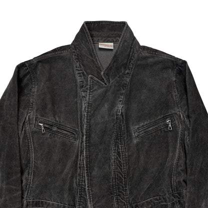 Dries Van Noten Deconstructed Strap Corduroy Blazer - SS11