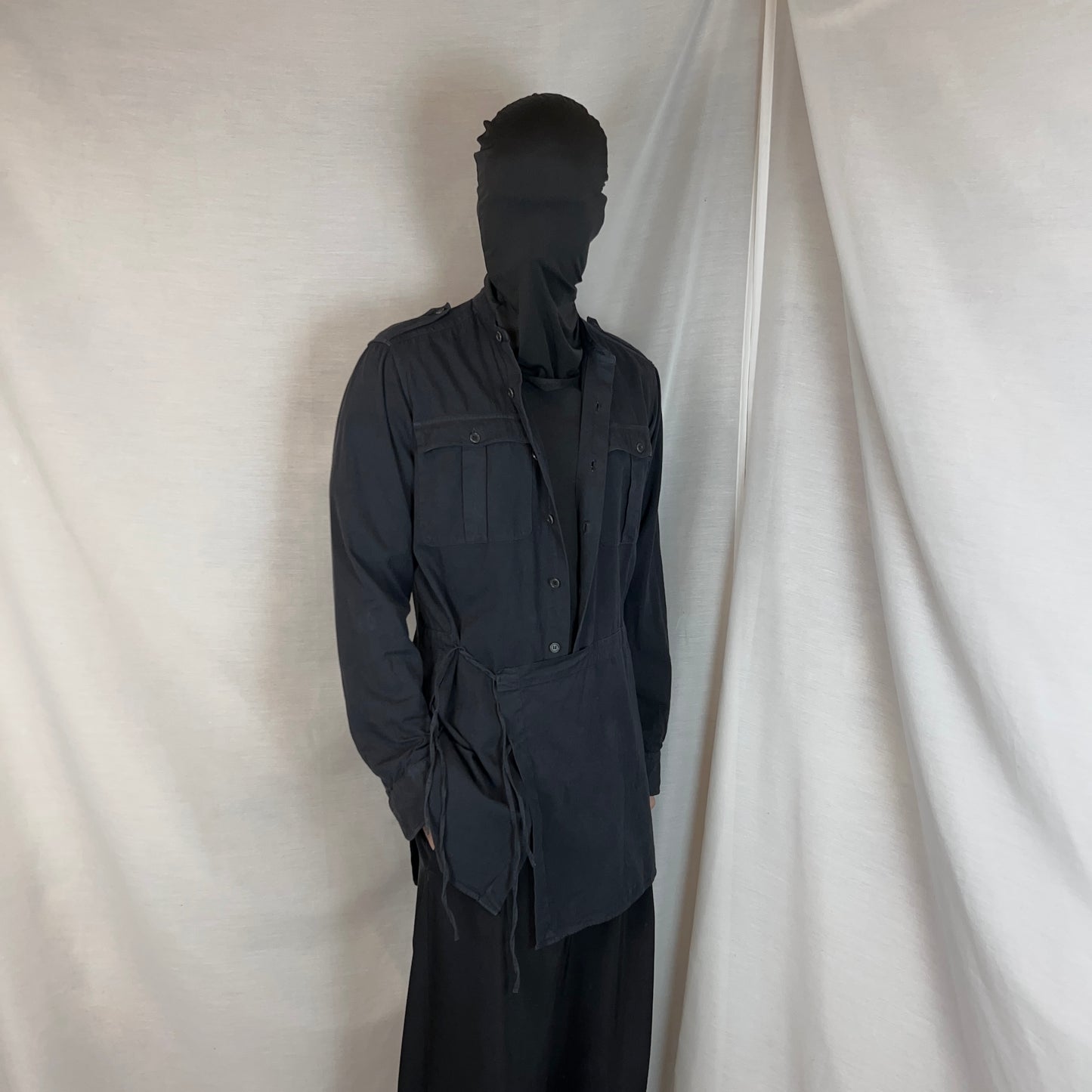 Dries Van Noten Asymmetric Wrap Cargo Shirt - AW16