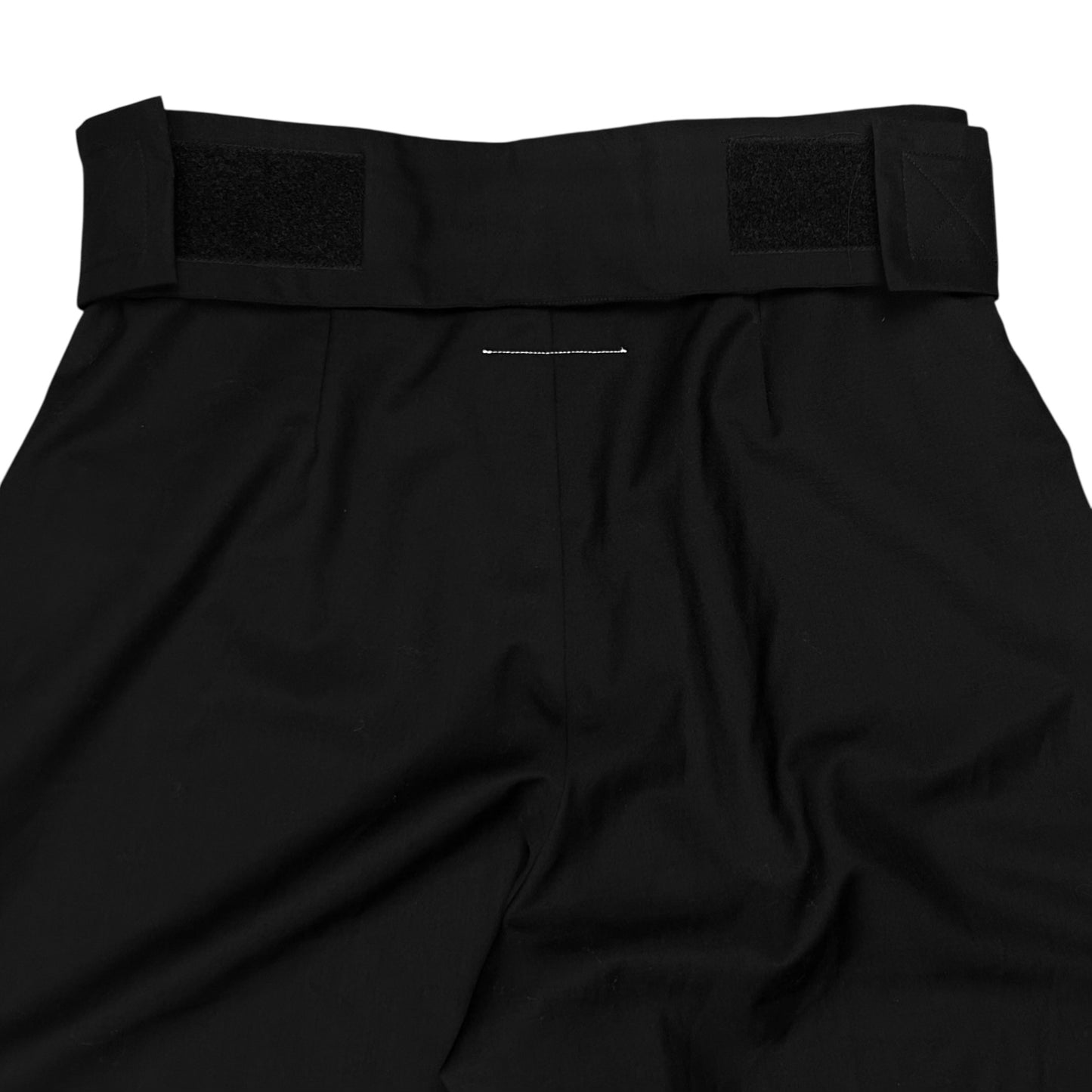 MM6 Maison Martin Margiela Wide Veclro Strap Wrap Shorts - SS15