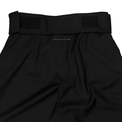 MM6 Maison Martin Margiela Wide Veclro Strap Wrap Shorts - SS15