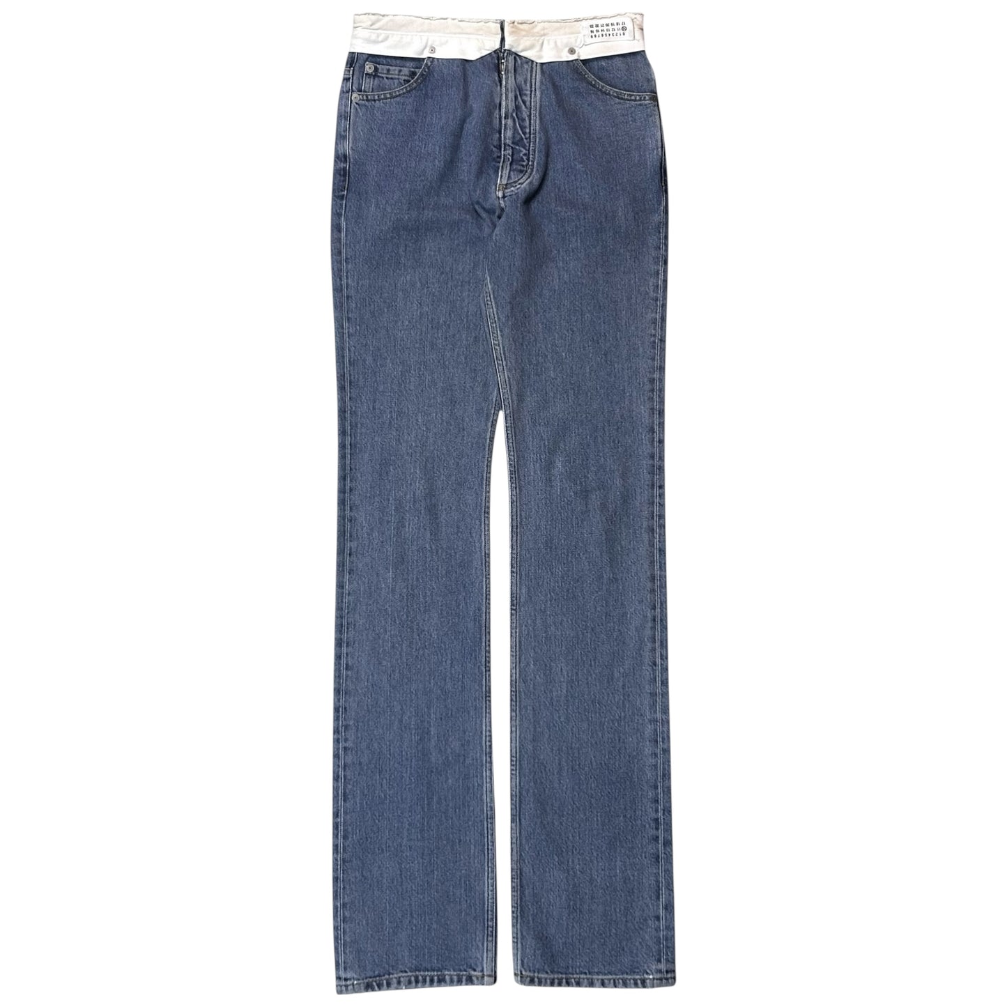 Maison Margiela Deconstructed Waist Jeans - AW18