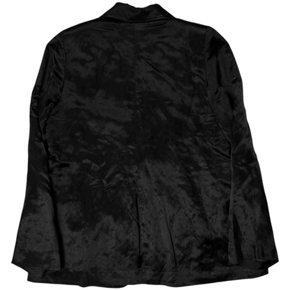 Ann Demeulemeester Glossy Linen Blazer