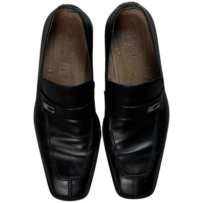 Gucci by Tom Ford G-Logo Metal Pin Loafers - 90s