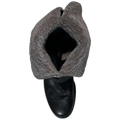 Dirk Bikkembergs Sherpa Lined B-Heel Harness Strap Boots