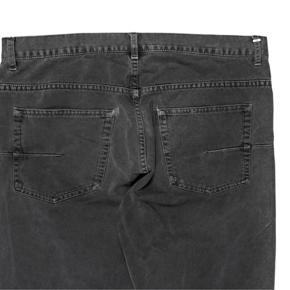 Dior Homme Stone Grey Washed Slim Jeans - AW10