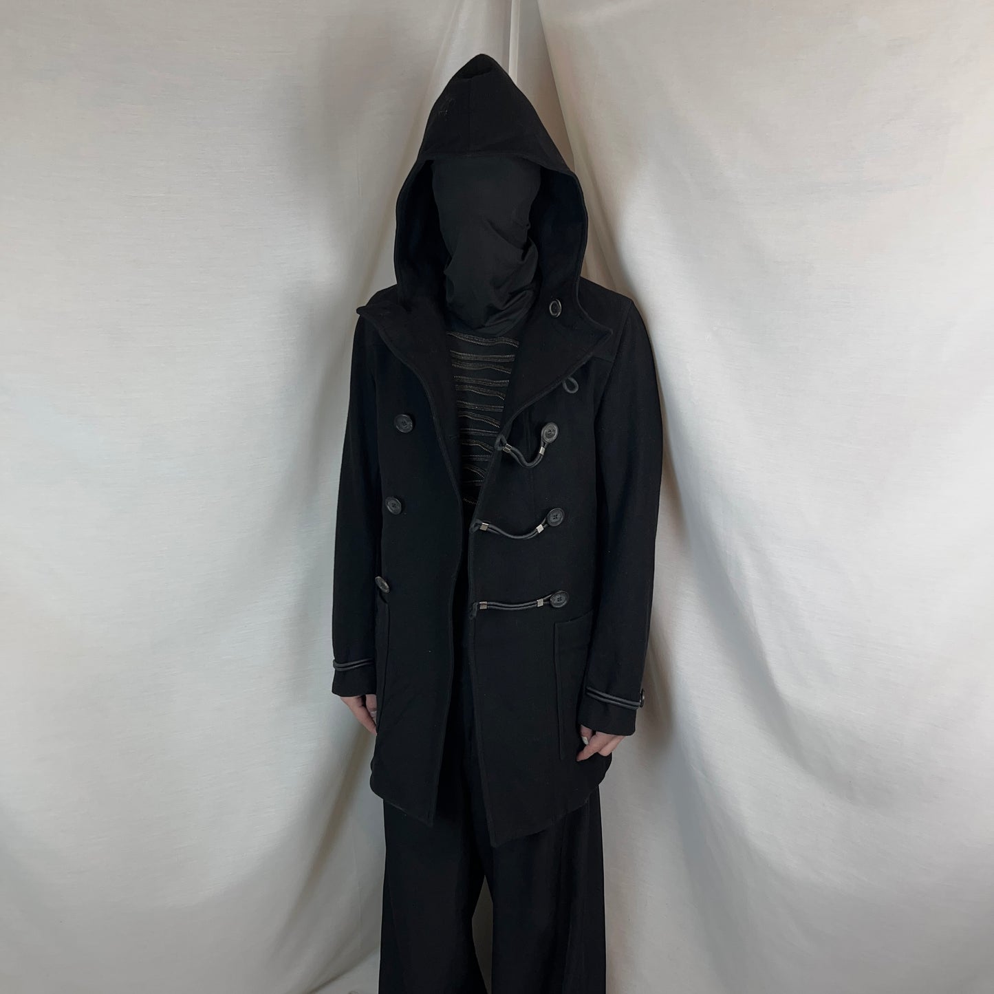 Dior Homme Leather Strap Duffle Coat - AW09