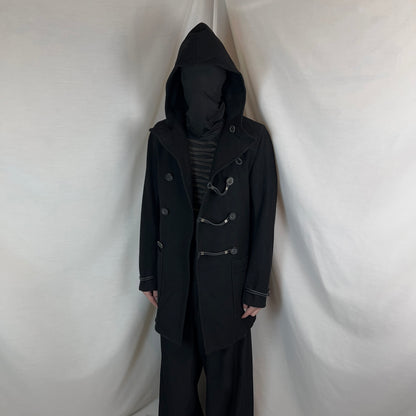 Dior Homme Leather Strap Duffle Coat - AW09