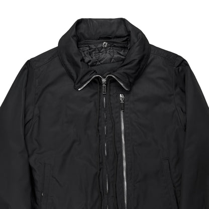 Dirk Bikkembergs L-Zip Layered Flight Jacket