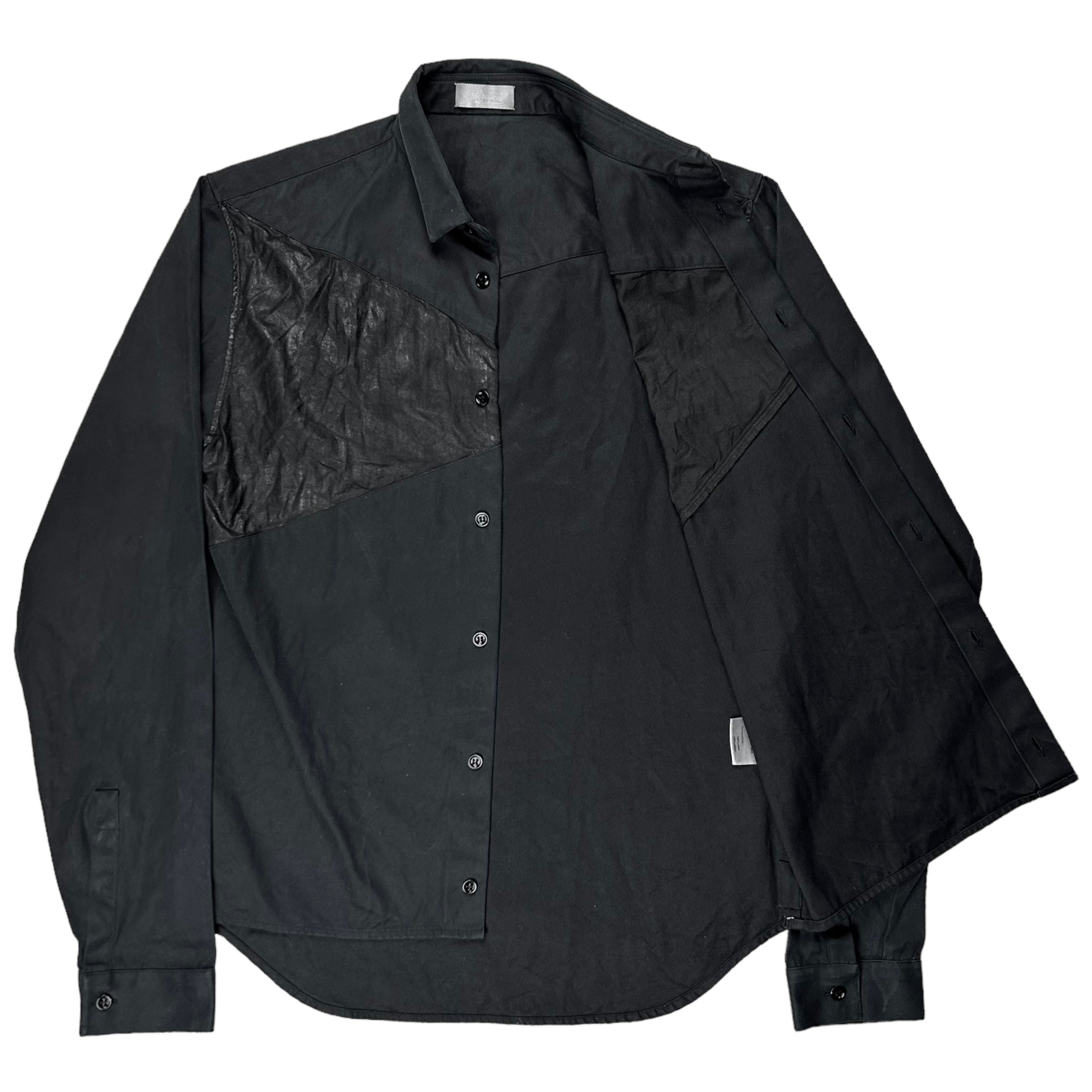 Dior Homme Waxed Chest Panel Shirt - SS03 – Vertical Rags