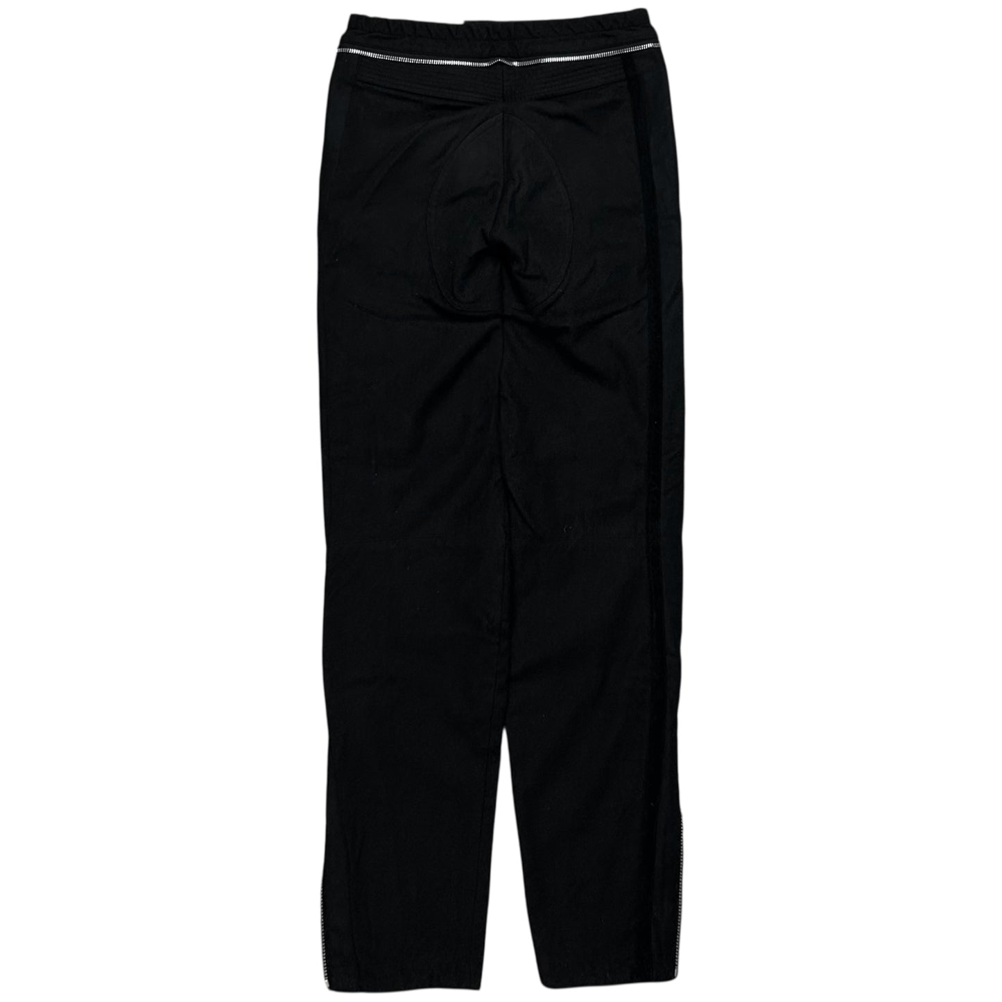 Dries Van Noten Moto Multi Zip Wool Pants - AW14