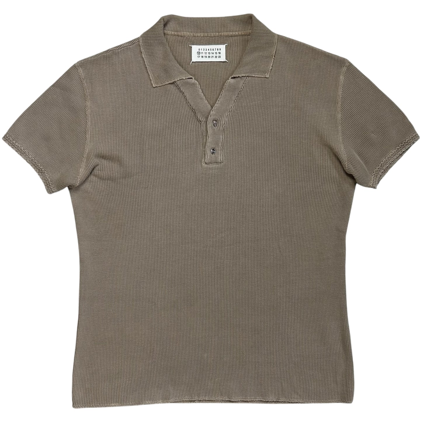 Maison Martin Margiela Waffle Polo Shirt - SS07
