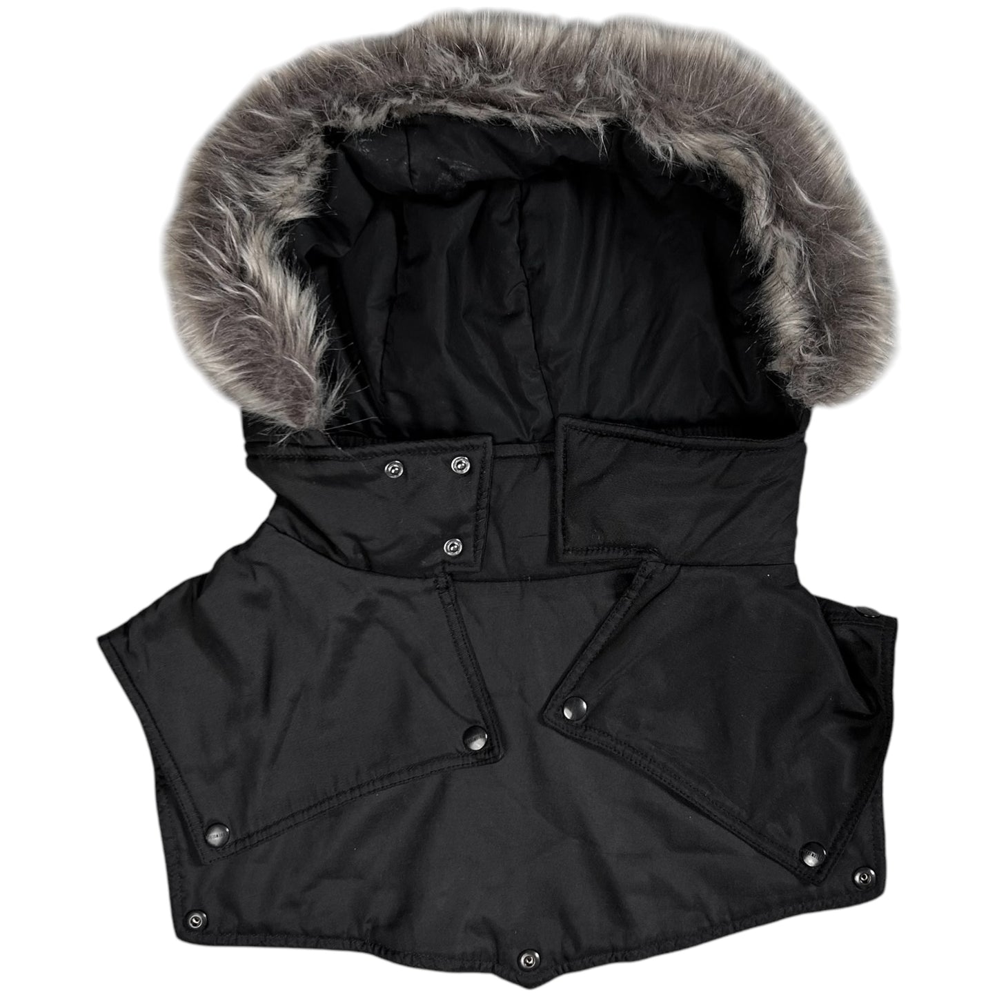 Dirk Bikkembergs Faux Fur Hood Utility Parka