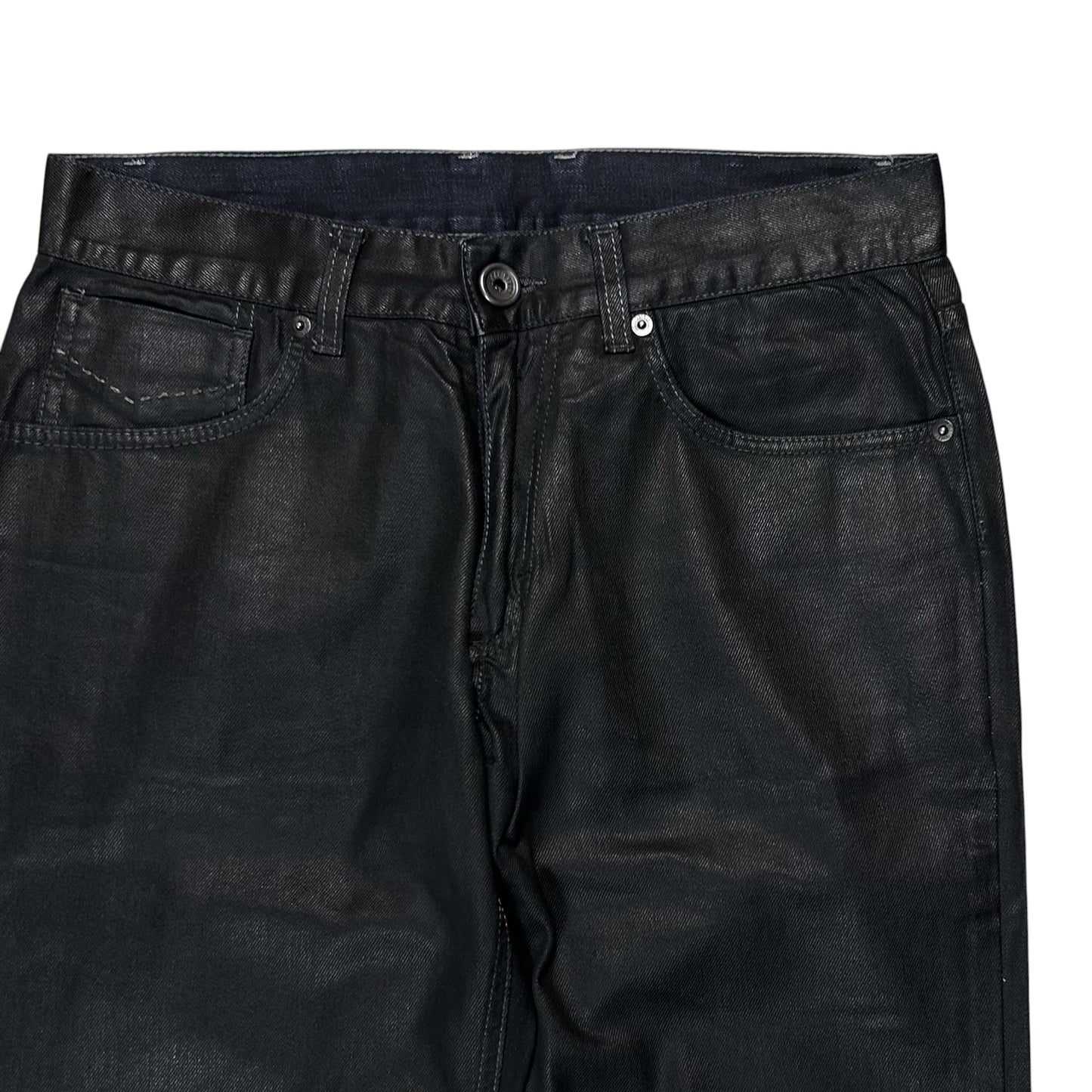 Dirk Bikkembergs Coated Wax Jeans - AW10