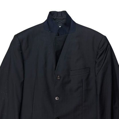 Dries Van Noten Slouchy Pinstripe Blazer - 90s
