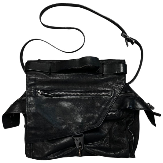 Helmut Lang Carabiner Asymmetric Leather Bag