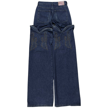 Y/Project Maxi Cowboy Cuff Jeans - SS22