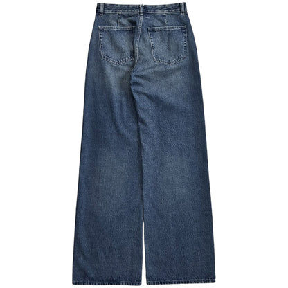 MM6 Maison Margiela Wide Washed Jeans - AW22