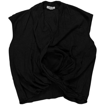 Helmut Lang Asymmetric Drape Kimono Vest - SS09