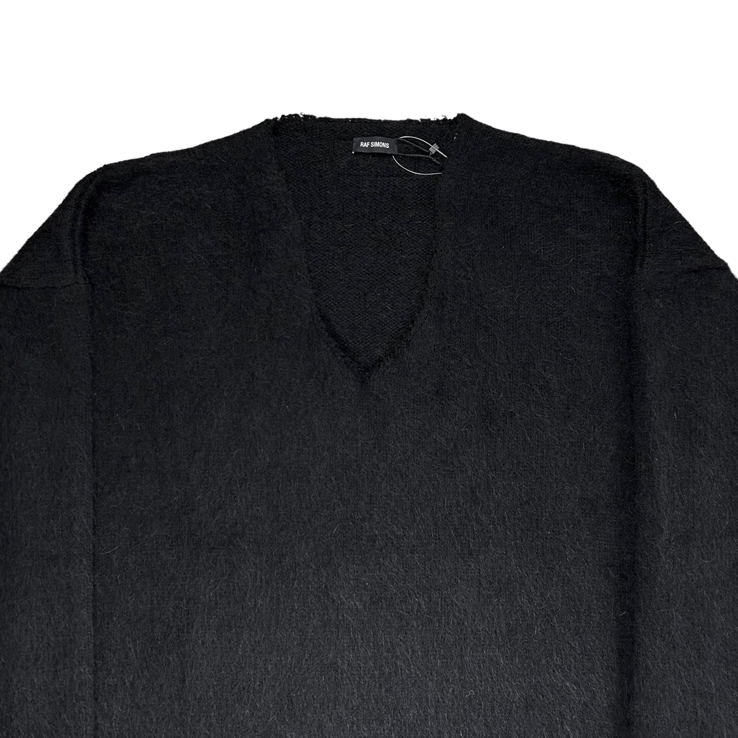 Raf Simons Oversized Boiled V-Neck Sweater - AW21 – Vertical Rags