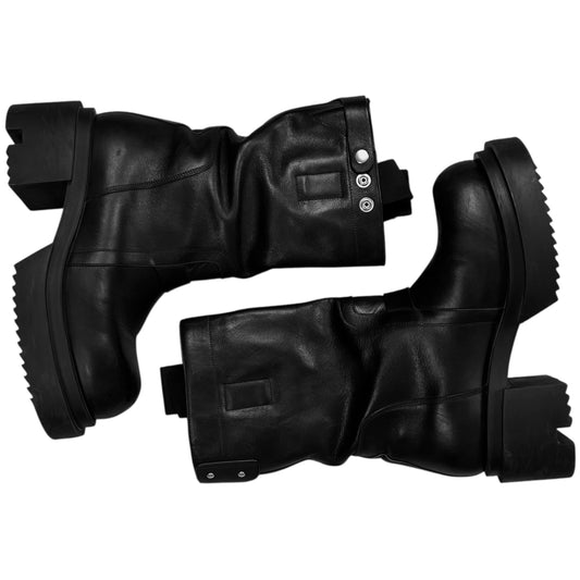 Rick Owens Bogun Pull On Snap Boots - AW24