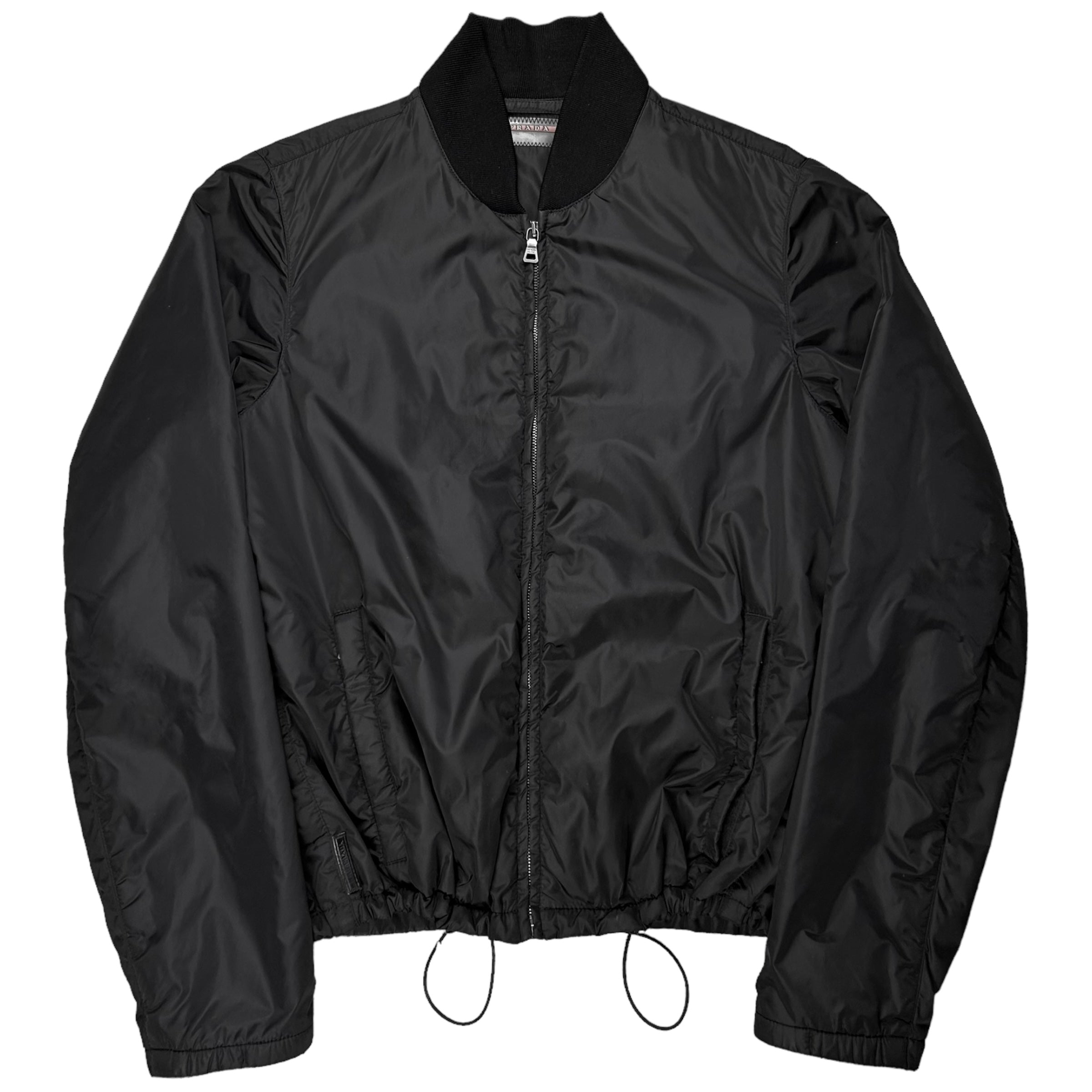Prada Cropped Nylon Bomber Jacket - SS07 – Vertical Rags