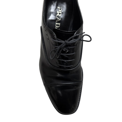 Prada Ridge Cap Spazzolato Derbies