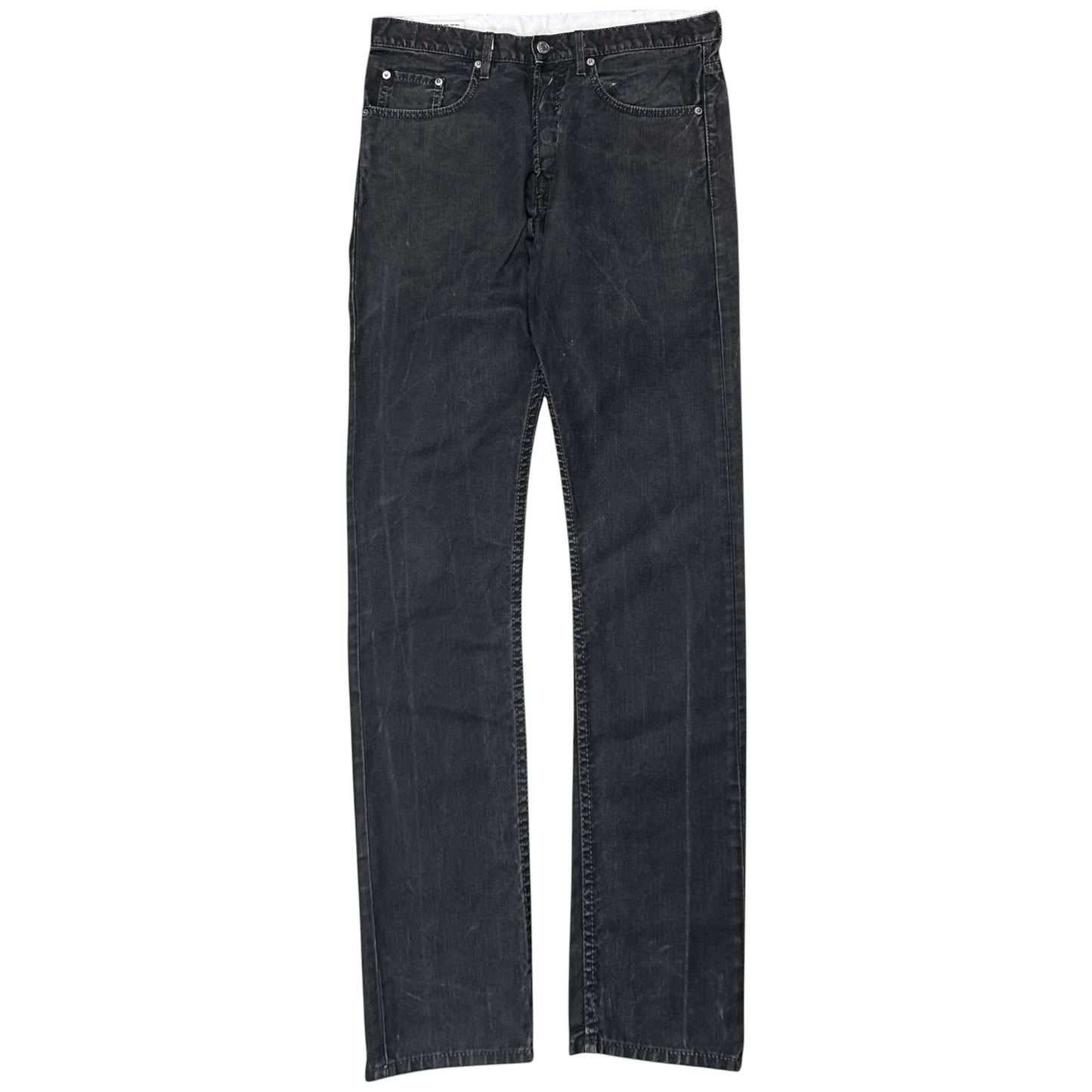 Dries Van Noten Waxed Overdye Jeans