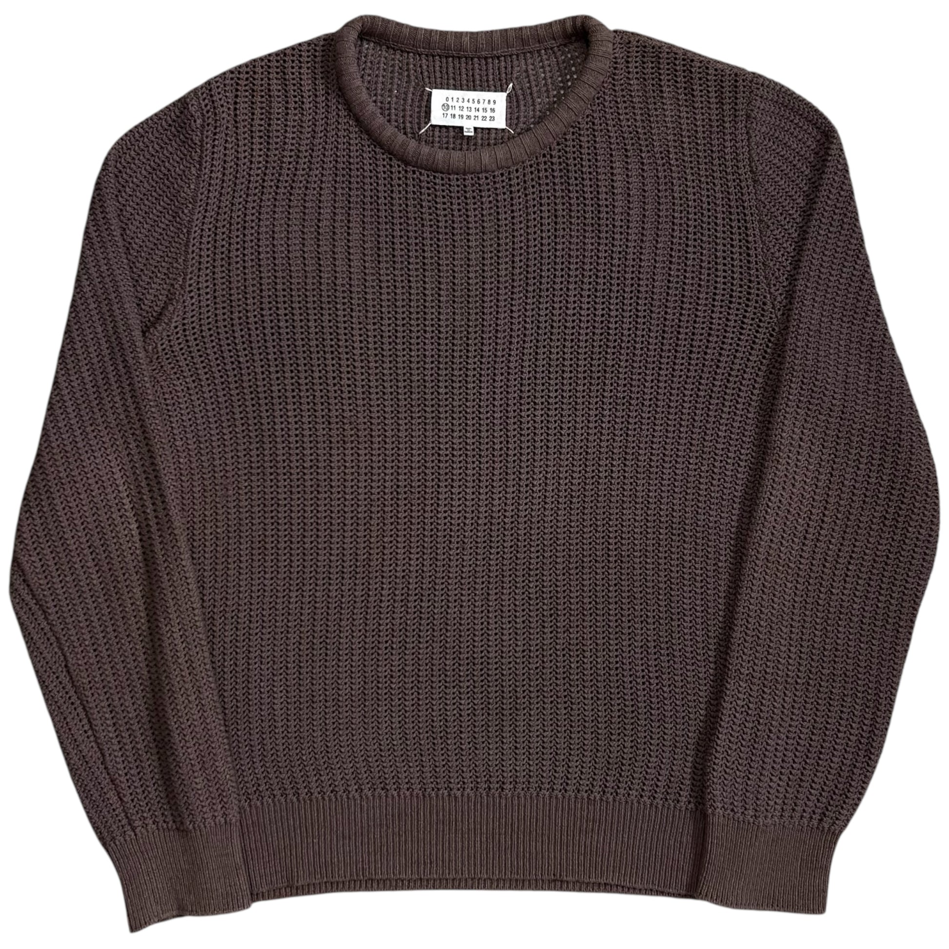 Maison Margiela Fisherman Knit Sweater SS16 – Vertical Rags
